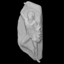morte géant analyse homme corps 3d print model - Mito3D