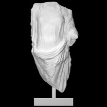 torso Afrodita escanear medio cuerpo 3d print model - Mito3D
