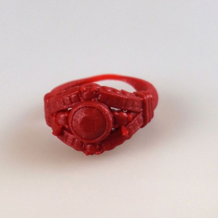 valentines ring Schmuck Harz Wettbewerb b9 3D print model - Mito3D