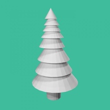 ağaç tinkercad 3d print model - Mito3D