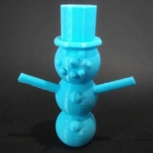 snowman toys & games tinkercad 3d print model - Mito3D