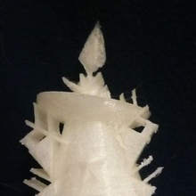terrible bonhomme neige ventilateur art jouet fantaisie terriblesnowman 3d print model - Mito3D