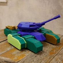 halo rhino tank completamente articolato modello in kit giochi giocattoli gioco meccanica serbatoio giocattolo i videogiochi bungie spartan movingparts multipleparts masterchief 3d print model - Mito3D