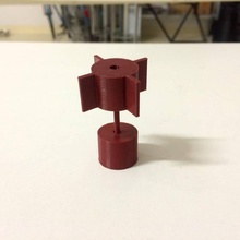 estrella engranajes juguetes juegos tinkercad 3d print model - Mito3D
