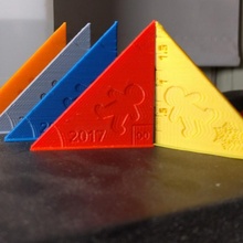 Lebkuchen Haus Geschwindigkeit Quadrat Garten Weihnachten Basteln 3d print model - Mito3D