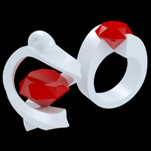 jewellery resin competition-b9-valentines-day 3d print model - Mito3D