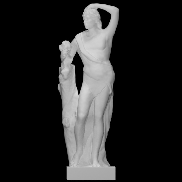statue scan standing 3D print model - Mito3D