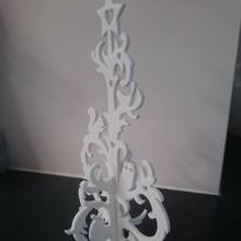 asombroso Navidad árbol jardín tinkercad 3d print model - Mito3D
