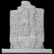 Vishnu Varredura estátua 3d print model - Mito3D