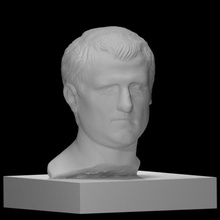 Marcus Vipsanius Agripa Varredura 3d print model - Mito3D
