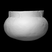 jarra Varredura cerâmica terracota 3d print model - Mito3D