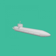 sottomarino tinkercad 3d print model - Mito3D