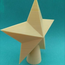 star topper Bahçe tinkercad tinker Noel 3d print model - Mito3D