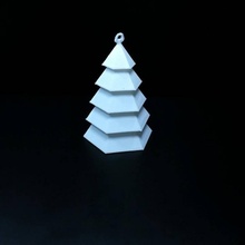lowpoly tree bauble & garden 3d print model - Mito3D