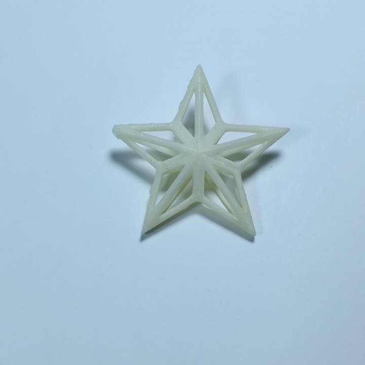 star bauble jewellery 3D print model - Mito3D