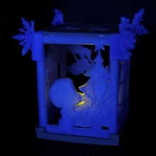 christmas lantern & garden china lighting 3d print model - Mito3D