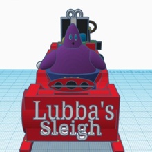 lubba's sleigh super mario galaxy 2 3d print model - Mito3D