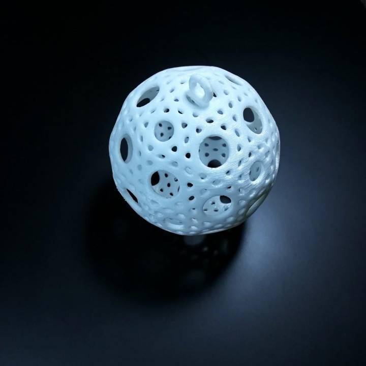 cool bauble & garden 3D print model - Mito3D