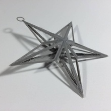 negro estrella jardín 3d print model - Mito3D