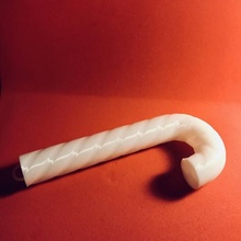 candy cane bauble & garden 3d print model - Mito3D