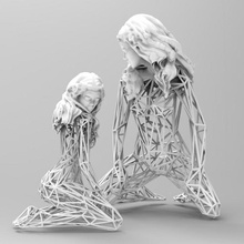 fille sexy d'impression 3d sculpture 3d print model - Mito3D