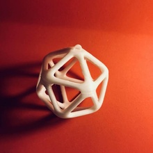 polyhedron bauble & garden 3d print model - Mito3D