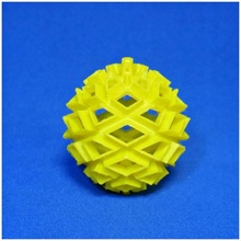 perforated pinecone bauble & garden 3d print model - Mito3D