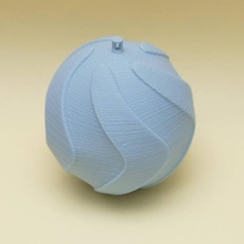 twirly pallina 2 giardino 3d print model - Mito3D