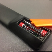 trapé pille Toshiba Bateria cobrir bainha poupar partes substituição bateria controlo remoto ct rc1eu 15 ctrc1eu15 3d print model - Mito3D