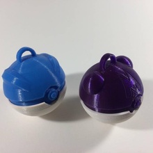 pokeball ornaments & garden pokemon xmas 3d print model - Mito3D