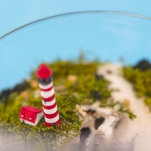 miniature lighthouse toys & games architecture building house light mini model small train tiny 3d print model - Mito3D