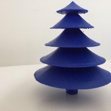 table christmas tree & garden 3dprint 3dprinting christmastree homedecor brahmabeej 3d print model - Mito3D