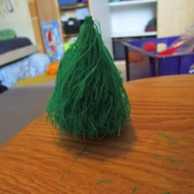 hairy christmas tree foot & garden 3d print model - Mito3D