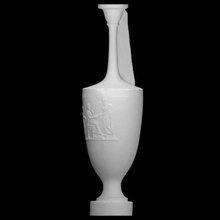 loutrophore scan gift greek mythology sculpture vase water religion 3dprint dead 3dscan family relief wife urn funeral purify corpse 3d print model - Mito3D