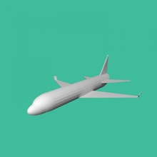 uçak tinkercad 3d print model - Mito3D