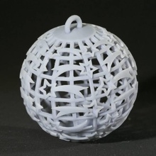 boule etoiles filantes & garden christmas ball decoration house party star sphere deco event 3d print model - Mito3D