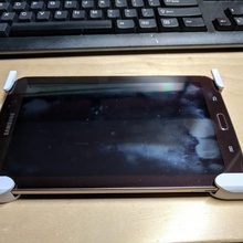 Samsung Galaxis Tab 3 Mauer montieren Gadgets Elektronik Tablette Basteln Openhab 3d print model - Mito3D