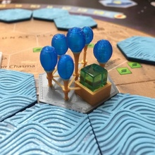 terraformación Marte loseta capital tablero juegos juego mesa 3d print model - Mito3D