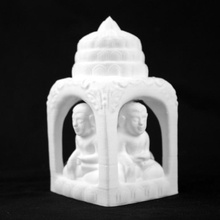 maqueta templo sainsbury centre arte visual norwich scan 3d print model - Mito3D