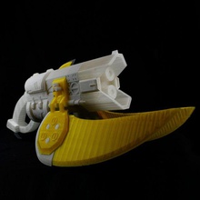 halo schiacciatrice spike fucile props cosplay alien pistola videogame bungie armi replica spartan mastercheif 3d print model - Mito3D