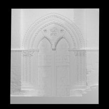 Türen iglesia Santa beschädigen brihuega Guadalajara espa Scan arte arquitectura Tico patrimonio 3d print model - Mito3D
