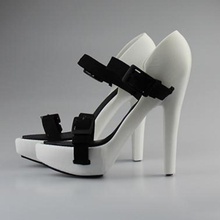 blanco princesa zapatos moda accesorios talones tienda shoestore highheels 3d print model - Mito3D