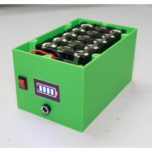 3s4p 18650 bateria pacote aparelhos eletrônicos faça solar batterypack ebike banco 17Ah 111V solargenerator 3d print model - Mito3D