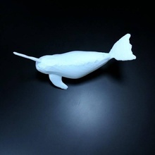 narwhale real brinquedos jogos exótico 3d print model - Mito3D