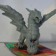 blindato Drago giocattoli Giochi 3d print model - Mito3D