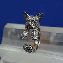 perro anillo 3d print model - Mito3D