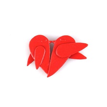 oiseaux d'amour bracelet emblème bijoux résine concurrence b9 valentines day 3d print model - Mito3D