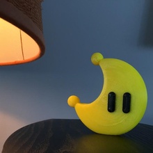 güç ay Mario Odyssey hayran Sanat nintendo Luigi değiştirmek karakurbağası şeftali 3d print model - Mito3D