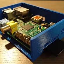 raspberry pi 1 simple box gadgets & electronics raspberrybox 3d print model - Mito3D