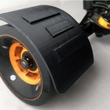 entwickeln Kohlenstoff gt Kotflügel Sport draussen Tafel Skateboard Schlittschuh Fender Regen Longboard nass 3d print model - Mito3D